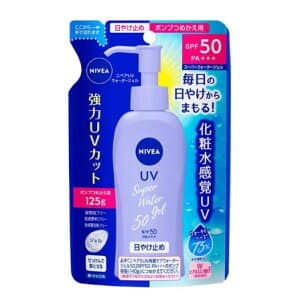 ニベアサンスーパーウォータージェルSPF50詰替125g
