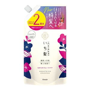 クラシエ いち髪 なめらか スムースケア シャンプー 詰替用 2回分 660ml(4901417722614)