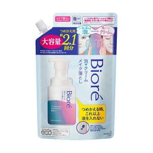 泡 クリーム メイク落とし つめかえ用 大容量 355ml