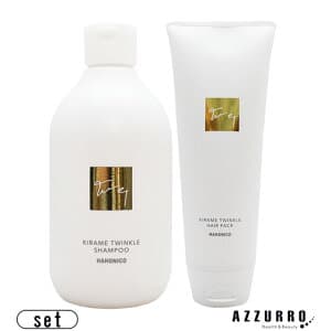 ハホニコ キラメトゥインクル シャンプー 300ml ヘアパック 240g 合計2点セット