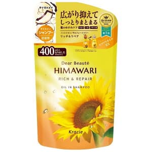 クラシエ ディアボーテ ヒマワリ オイルインシャンプー リッチ&リペア つめかえ用 (400mL) 詰め替え用 HIMAWARI