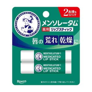 ロート製薬 メンソレータム 薬用リップスティック 4g×2本