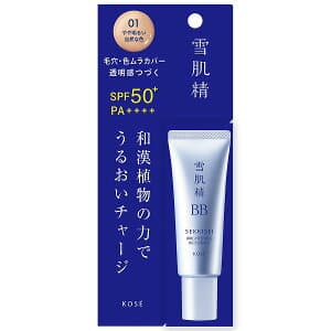 KOSEコーセー 雪肌精 ブライト BBエッセンス 01 やや明るい自然な色 30g「資生堂、コーセー正規取扱店」