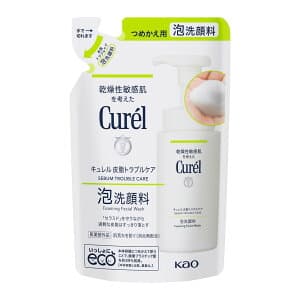 キュレル 皮脂トラブルケア泡洗顔料 つめかえ用 /キュレル(Curel)