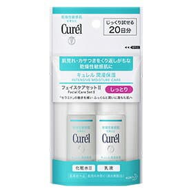 キュレル 潤浸保湿ミニセット2 しっとり 60ml /セラミド 花王 乾燥性 敏感肌 お試し 旅行 化粧水 乳液